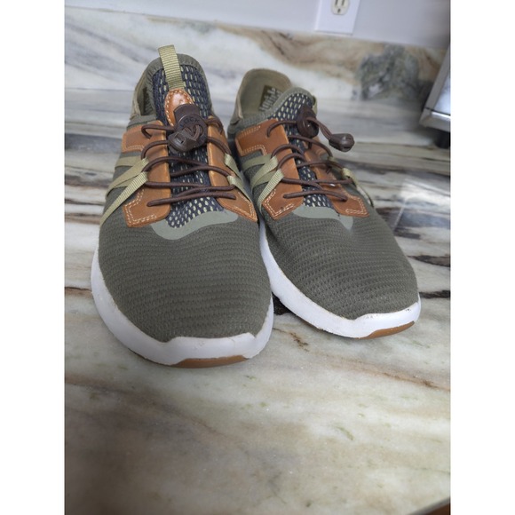 Okulai Men Size 10 Shoes Mia Li  Forest Green - Picture 3 of 10